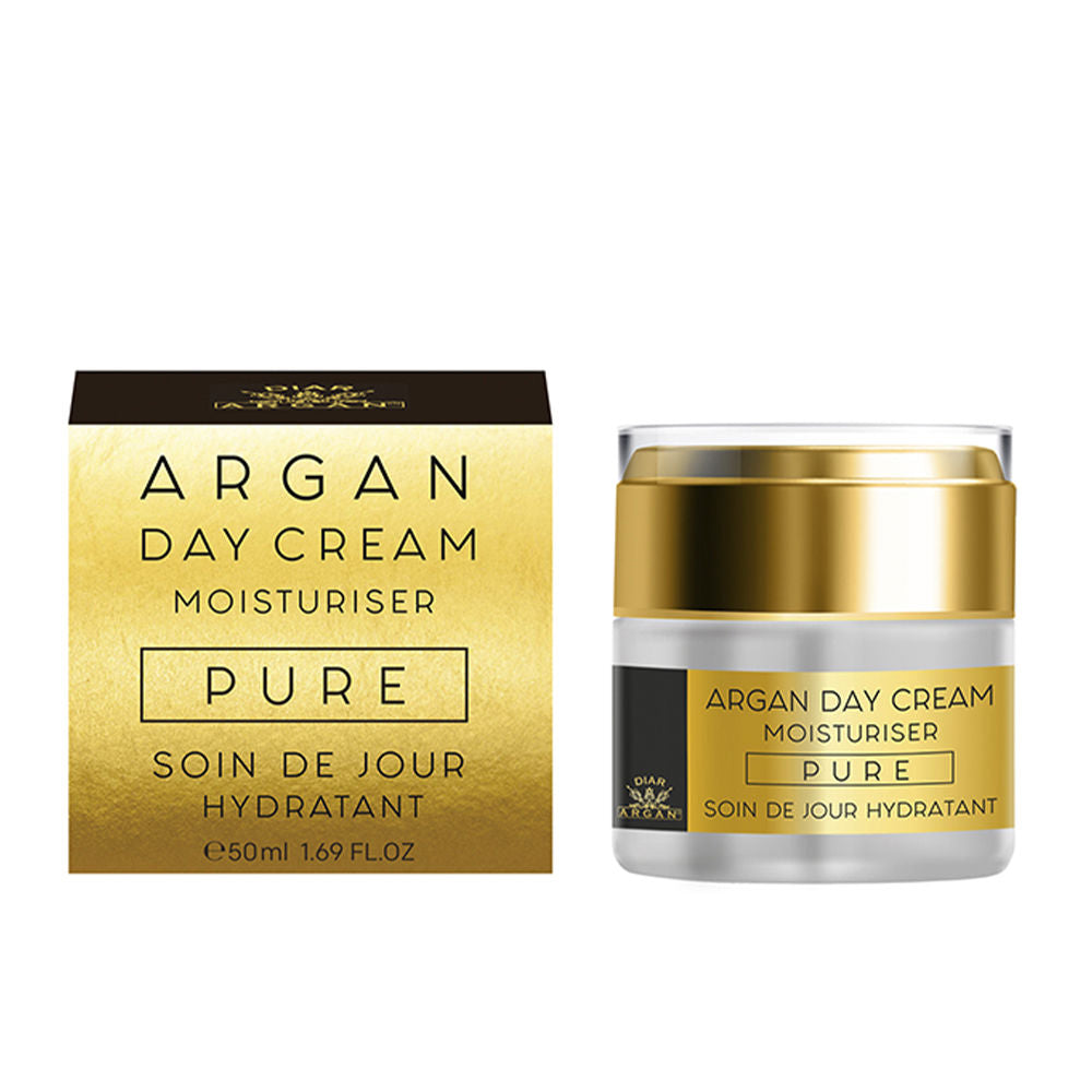 Crema de día hidratante de argán puro y manteca de karité 50 ml