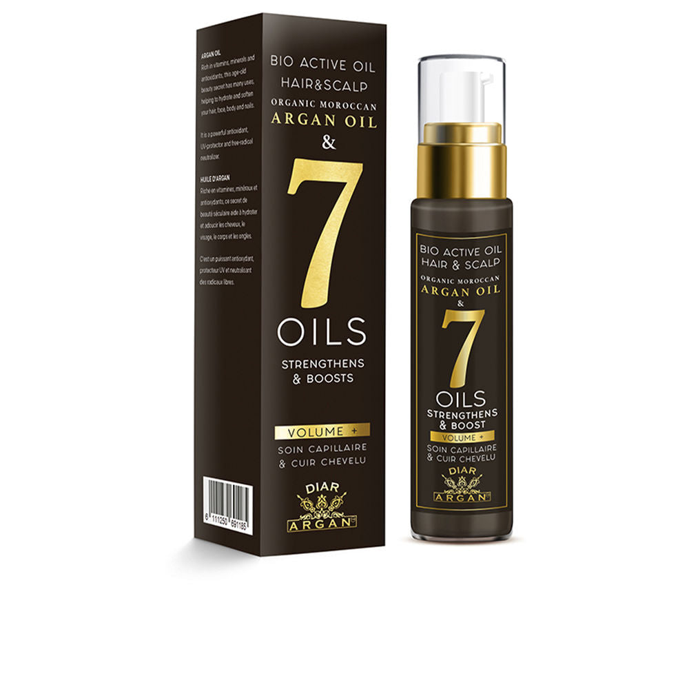 Diar Argan Óleo Capilar Nutritivo Argan e Sete Óleos Essenciais 50ml