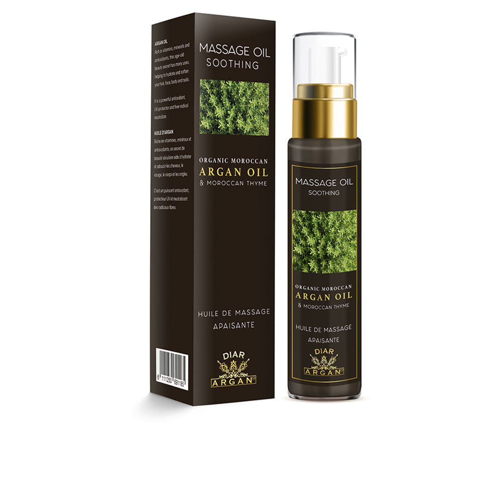 Diar Argan Soothing Oil For Massage Of Argan With Thyme 50ml