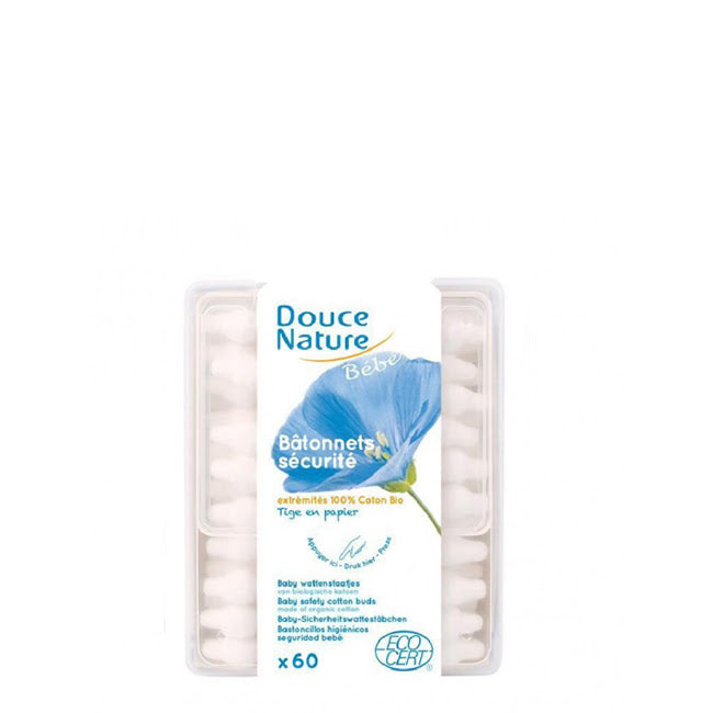 Douce Nature Bebé Cotonetes Bio x60