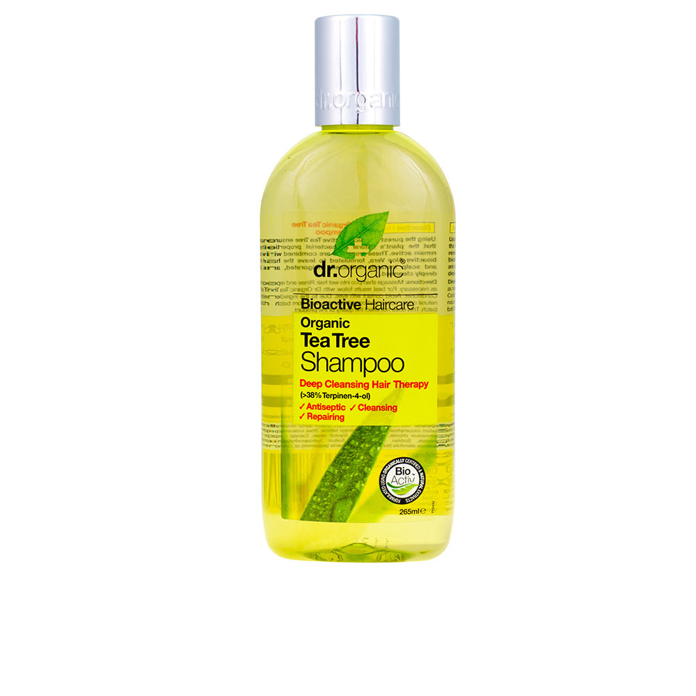 Dr. Organic Champô de Árvore do Chá Orgânico 265ml