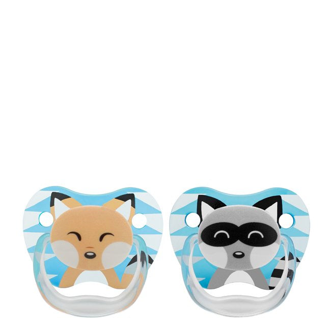 Dr Brown s Prevent Animais T1 Menino Chupeta de Silicone 0-6M 2unid.