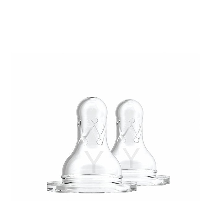 Dr Brown s Tetinas de Silicone Boca Estreita Corte Y (9M+) 2un.