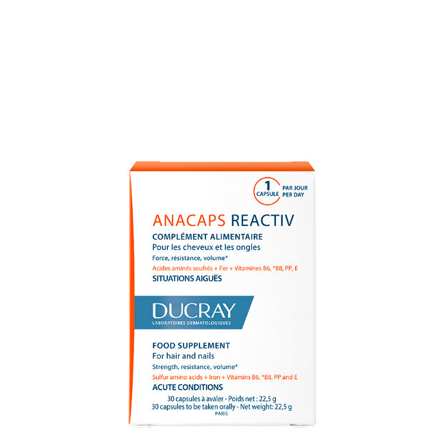 Ducray Anacaps Reactiv Cápsulas 30unid