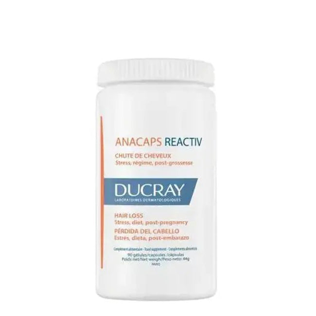 Ducray Anacaps Reactiv Nahrungsergänzungsmittel für Haar und Nägel 90 Kapseln