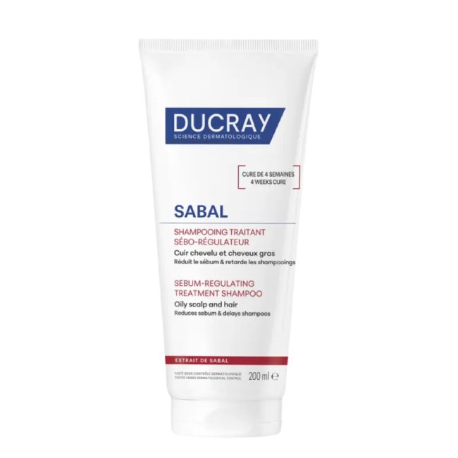 Ducray Sabal Shampoo Tratamento Seborregulador 200ml