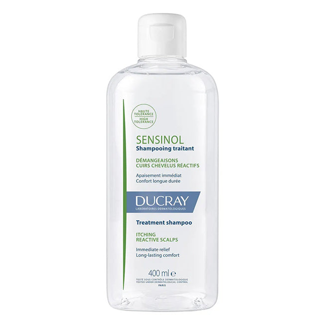 Ducray Sensinol Shampoo Tratamento Couro Cabeludo Sensível 400ml