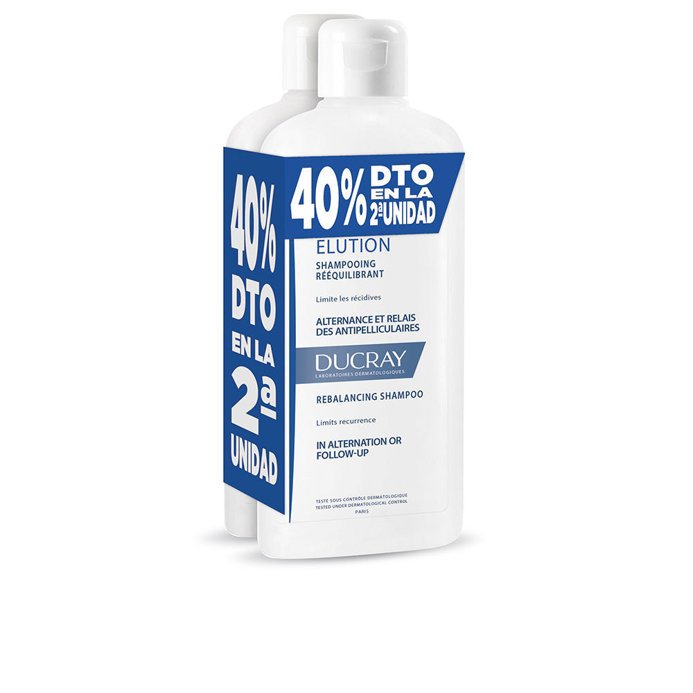 Ducray Elution Duo Champô Reequilibrante 2x400ml