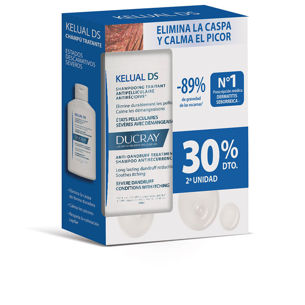 Ducray Kelual DS Duo Champô de Tratamento Anticaspa 2x100ml