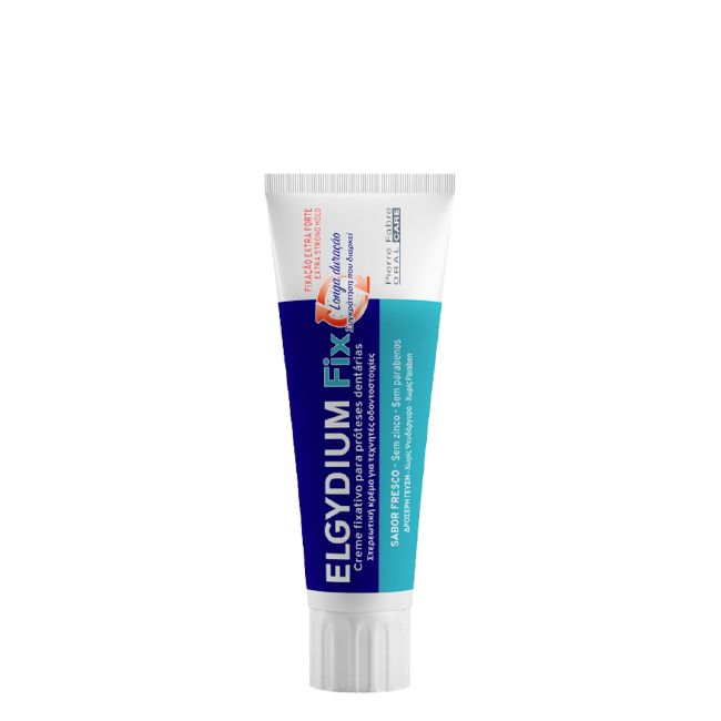 Elgydium Fix Fijación Extra Fuerte Sabor Fresco 45 g