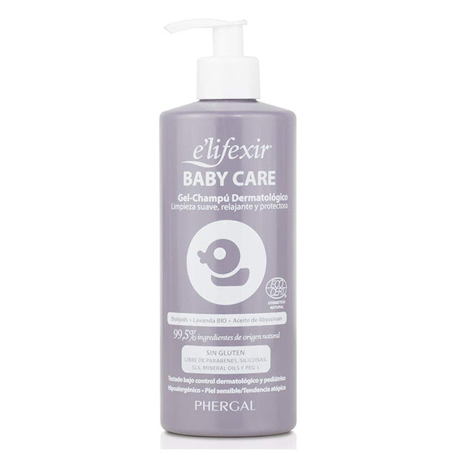 E'Lifexir Shampoo-Gel de Cuidado Dermatológico para Bebés 500ml