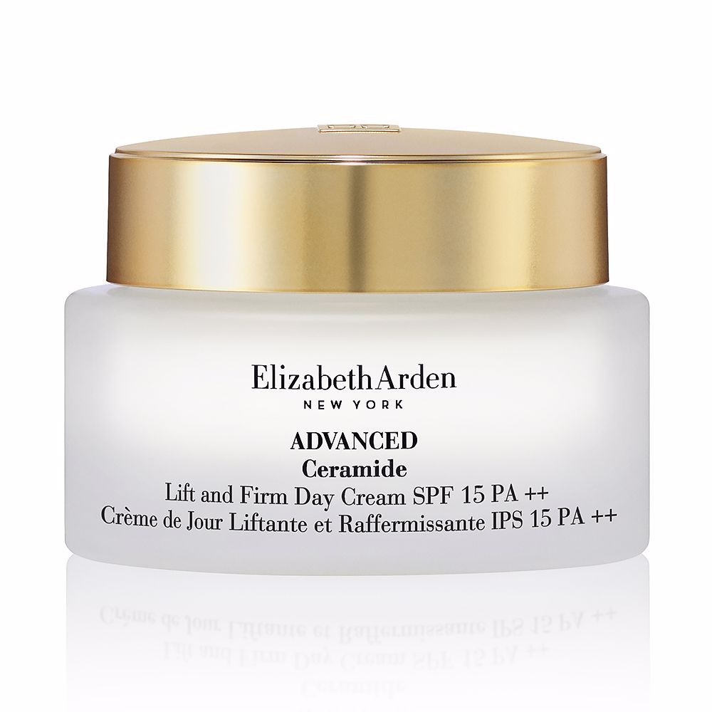 Elizabeth Arden - Advanced Ceramide Lift and Firm, Crema Facial de Día con SPF 15, con Ceramidas, Acción Antienvejecimiento, Reafirma, Hidrata y Alisa la Piel, Piel Nutrida y Definida - 50 ml