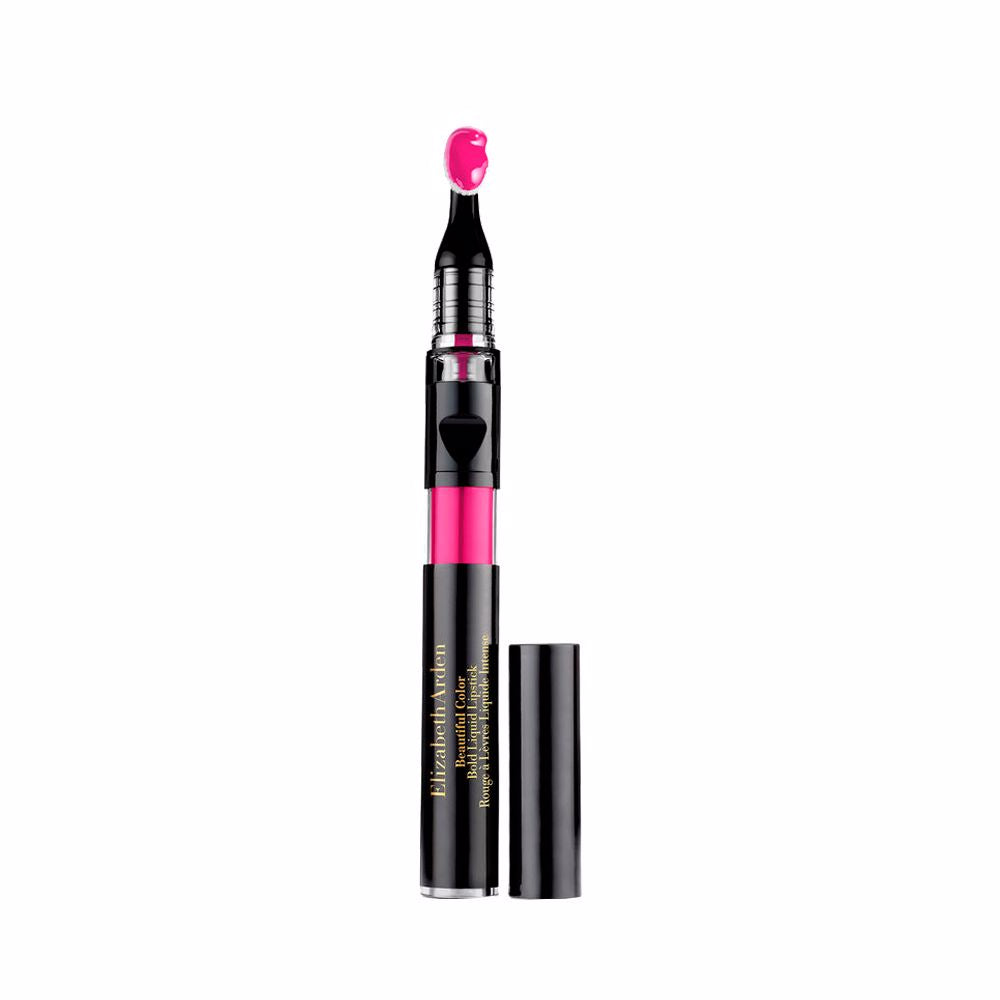 Lápiz labial líquido Beautiful Color de Elizabeth Arden en un rosa intenso y extremo