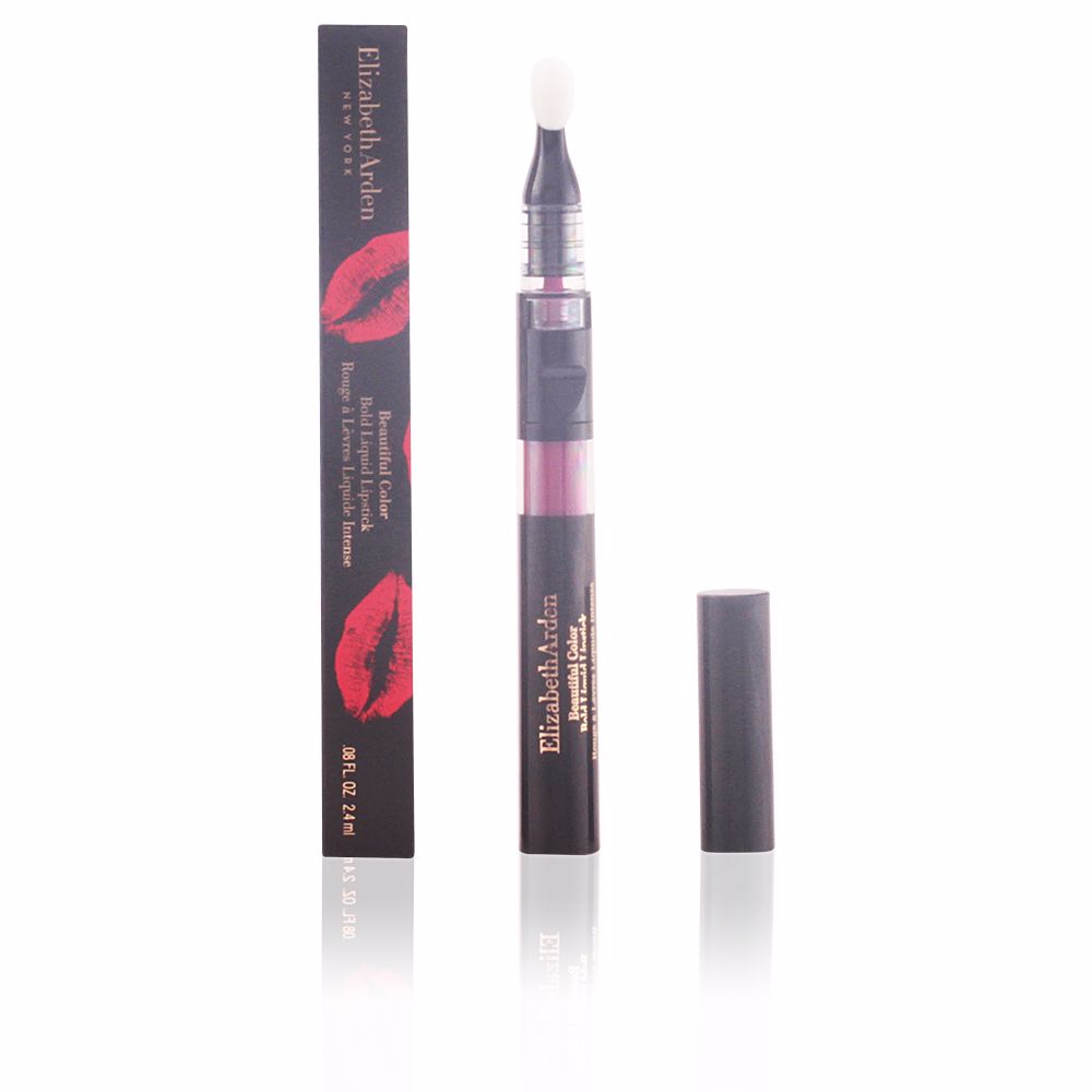 Lápiz labial líquido Elizabeth Arden Beautiful Color, tono intenso, magenta seductor
