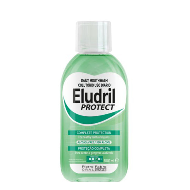 Eludril Protect Daily Mouthwash Colutório 500ml