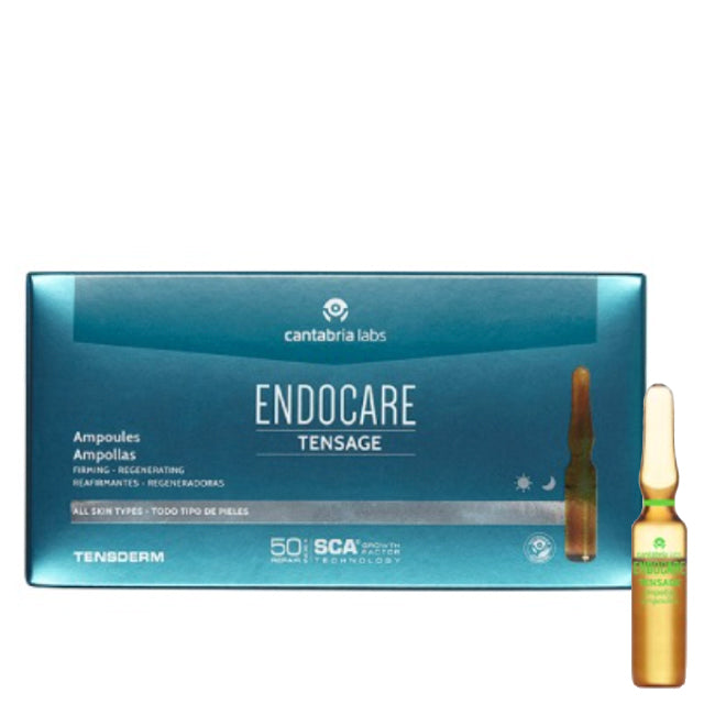 Endocare Tensage Ampolas Regeneradoras e Reafirmantes 10x2ml