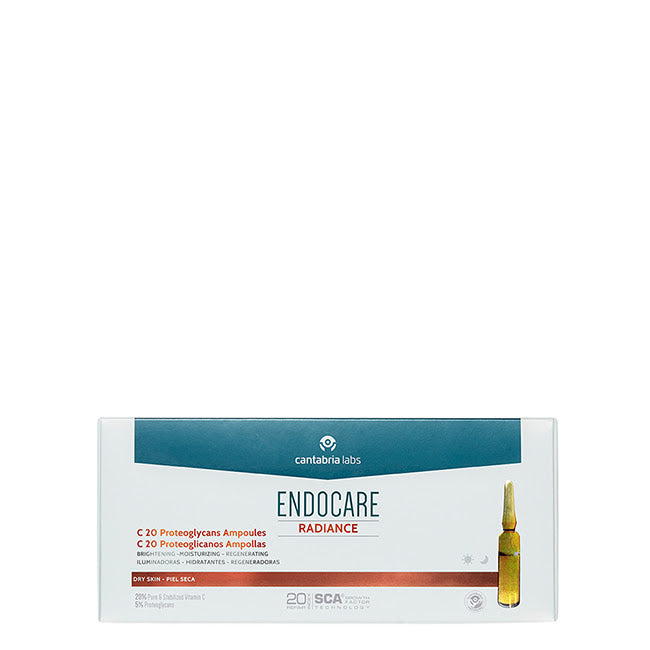 Endocare Radiance C20 Proteoglicanos Ampolas x30