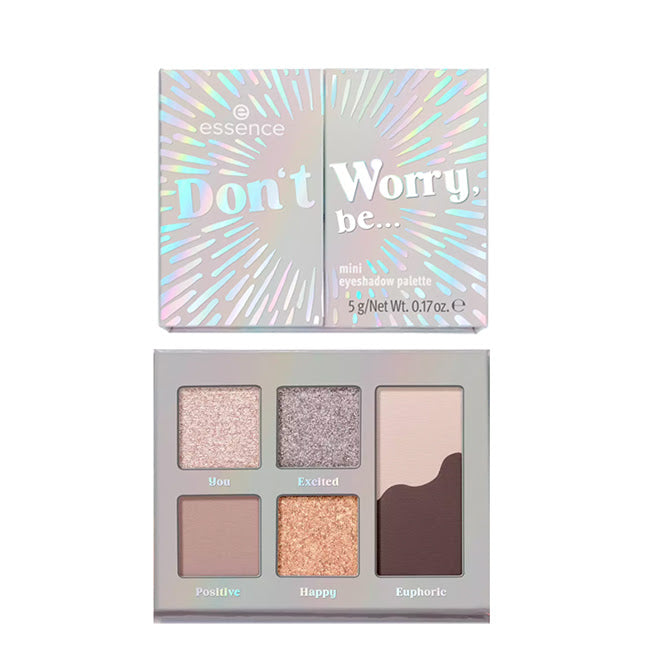 Essence Don t Worry, Be Paleta de Sombras Mini 5g