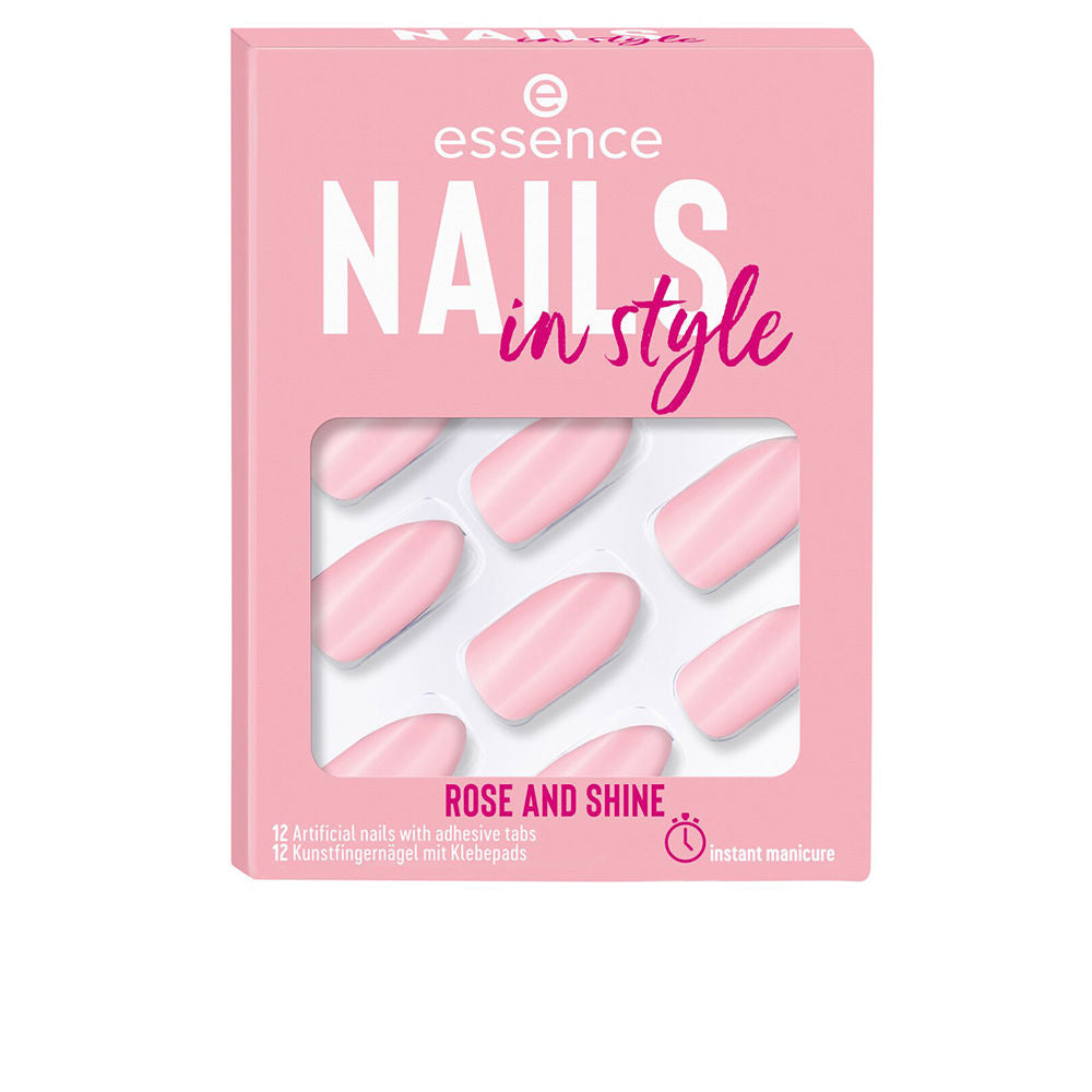 Essence Nails in Style Artificial Nails Color 14 Rose And Shine x12