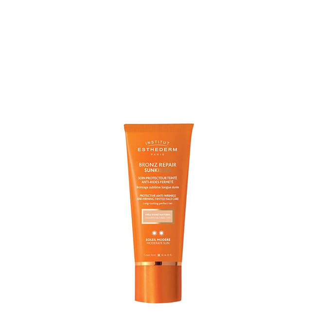Esthederm Bronze Repair Sunkissed Creme Solar com Cor Antirrugas e Refirmante Sol Moderado 50ml
