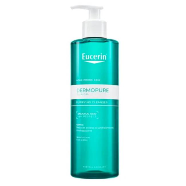 Eucerin DermoPure Clinical Gel de Limpeza Purificante 400ml