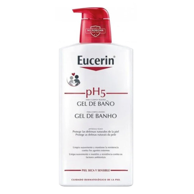 Eucerin pH5 Pele Sensível Gel de Lavagem 1L