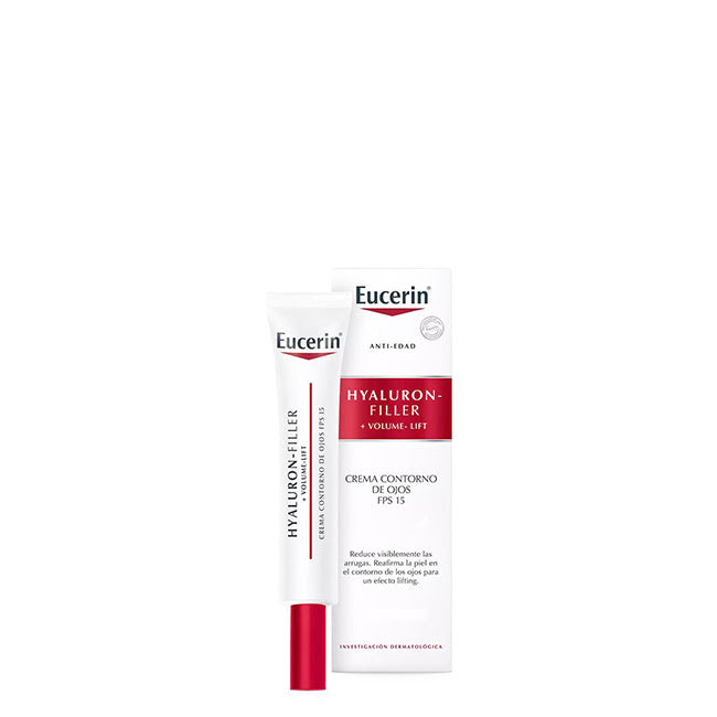 Eucerin Hyaluron-Filler + Volume-Lift Creme de Contorno de Olhos 15ml
