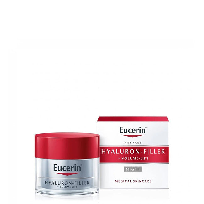 Crema de noche Eucerin Hyaluron-Filler + Volume-Lift 50 ml
