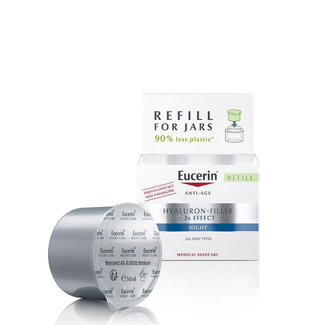 Recambio de crema de noche Eucerin Hyaluron-Filler x3 Effect 50 ml