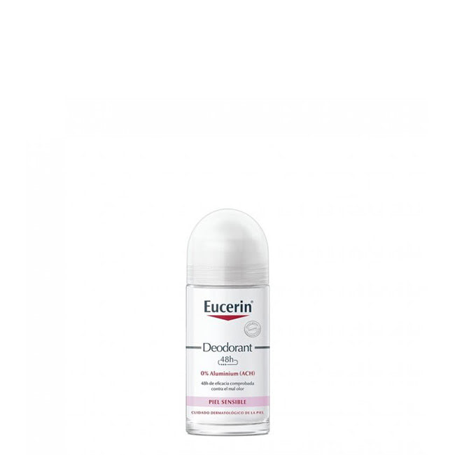 Eucerin Desodorizante Roll-On 48H 0% Alumínio 50ml