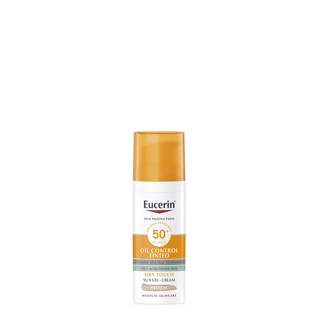 Eucerin Sun Oil Control SPF50+ Gel-Creme Tom Médio 50ml