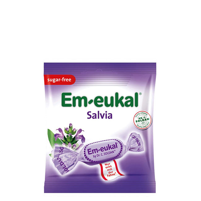 Eukal Rebuçados sem Açúcar para a Tosse Sabor Salva