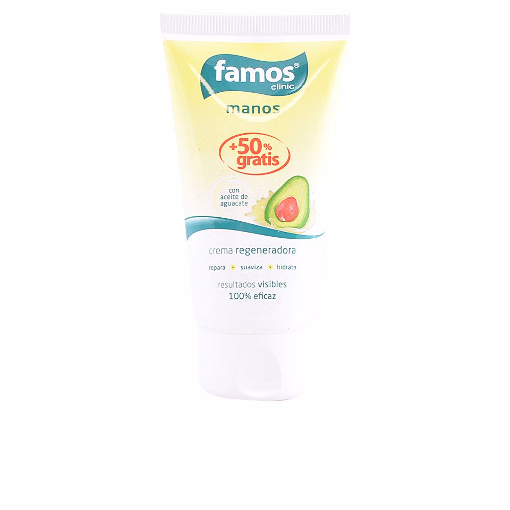 Famos Creme de Mãos Regenerador Óleo de Abacate 75ml