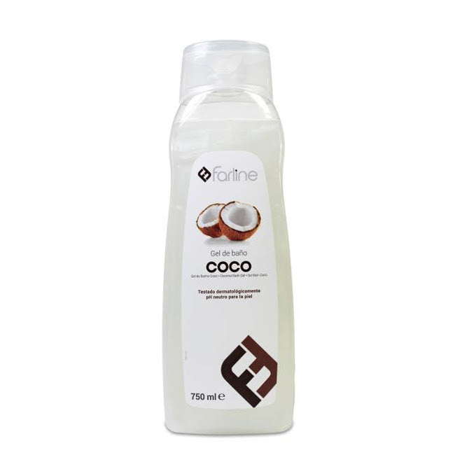Gel de ducha de coco Farline 750 ml