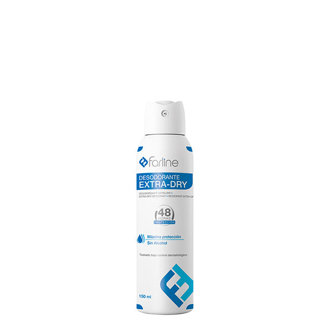 Farline Extra-Dry Spray Deodorant 48h 150 ml