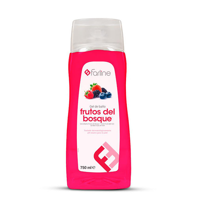 Farline Gel de Duche Frutos Vermelhos 750ml