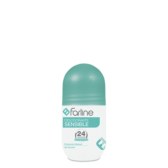 Desodorante roll-on Farline Sensitive 24h 50 ml