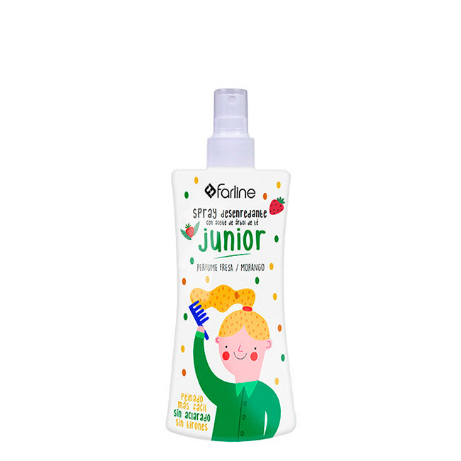 Farline Spray Desembaraçador Óleo de Árvore de Chá Morango 250ml