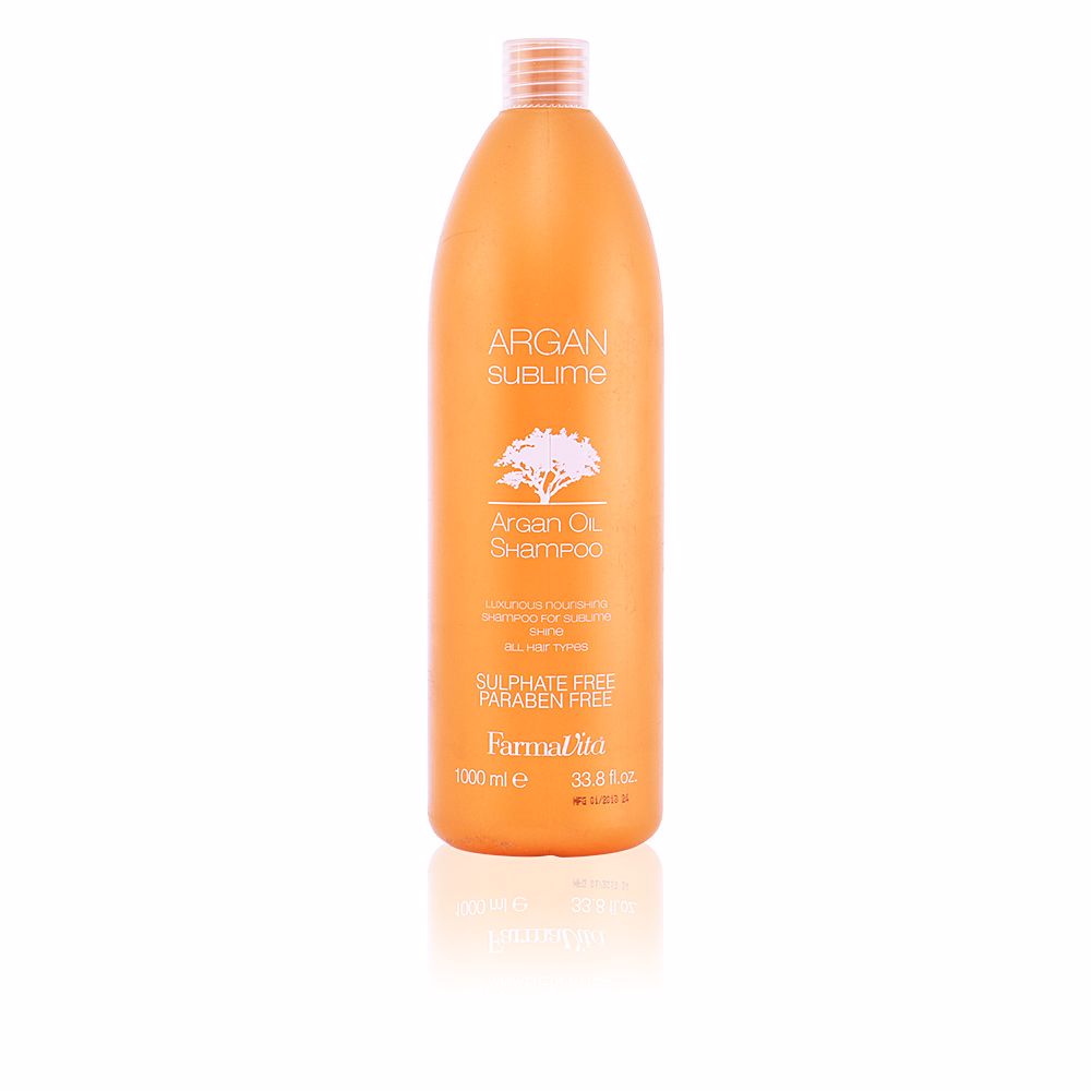 FarmaVita Argan Sublime Oil Shampoo 1000 ml Champú Profesional Mujeres