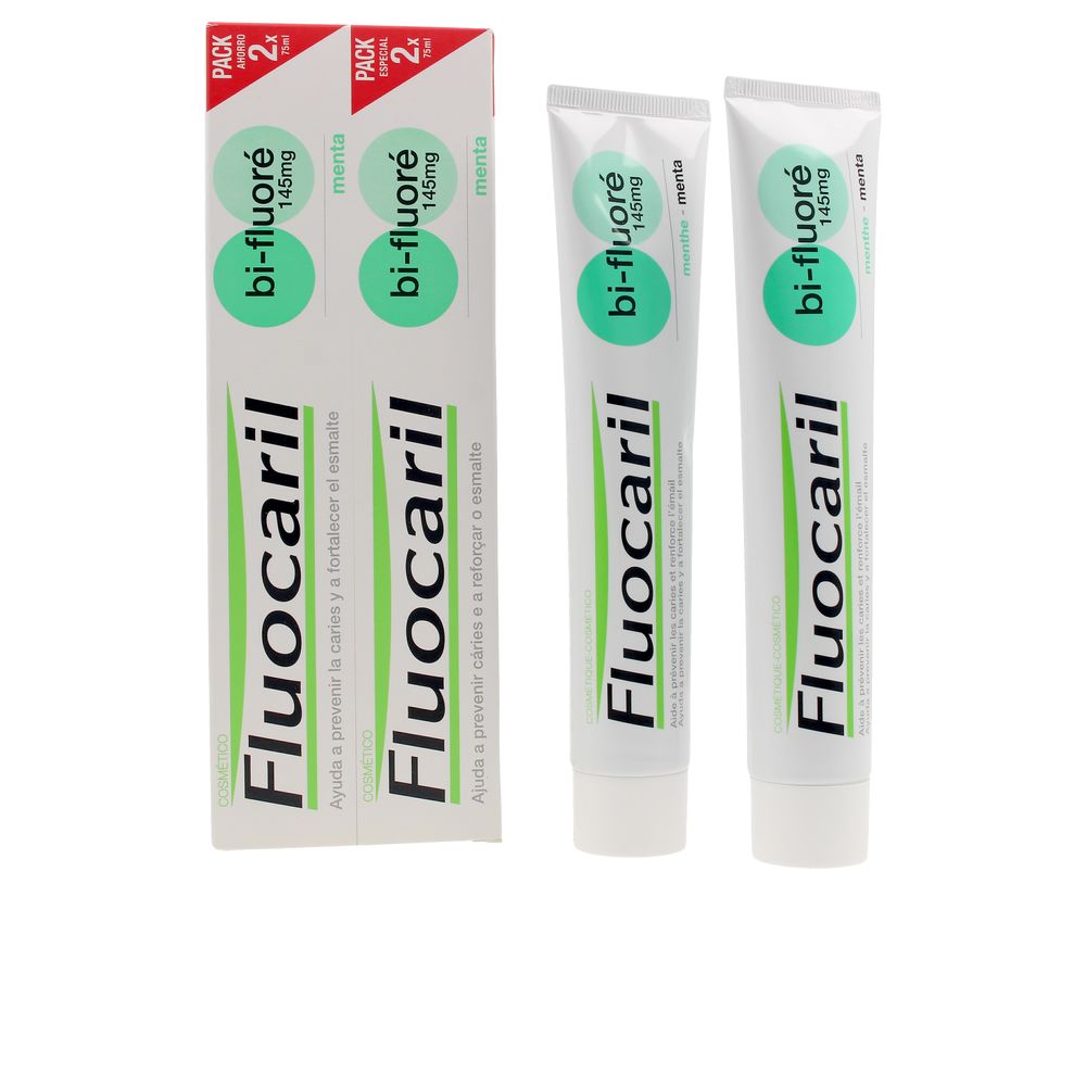 Fluocaril Bi-Fluoré 145Mg Mint Toothpaste 2x75ml
