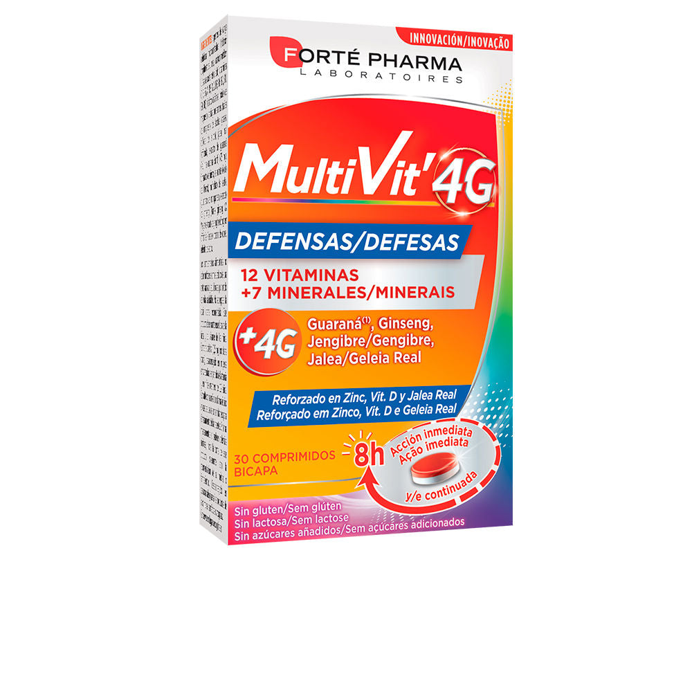 Forté Pharma Multivit 4G Defenses Comprimidos x30