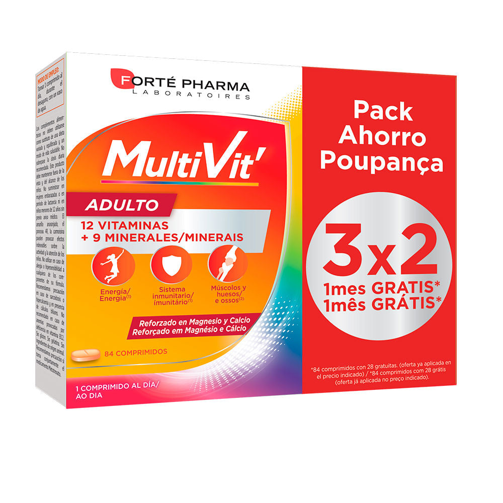 Forté Pharma Multivit Adult Comprimidos x84