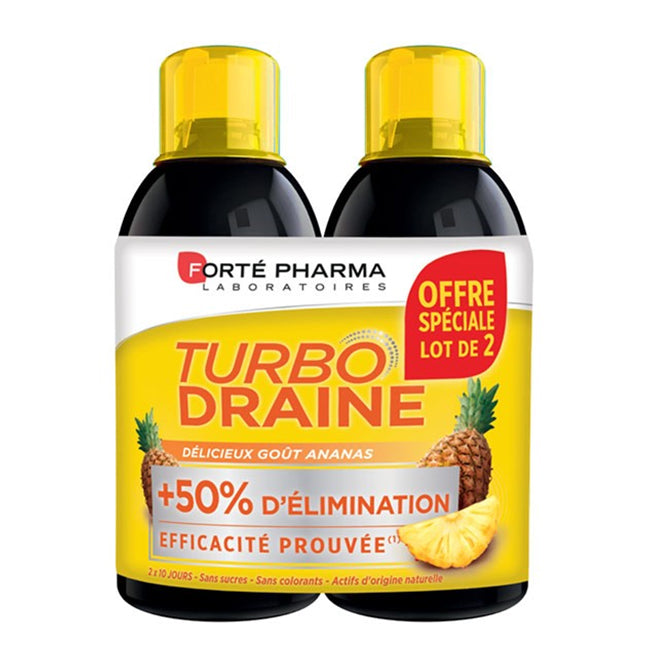 Forté Pharma Slim Draining Duo Pineapple 2x500ml