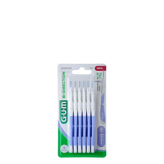 Cepillo interdental bidireccional GUM 0,6 mm x6