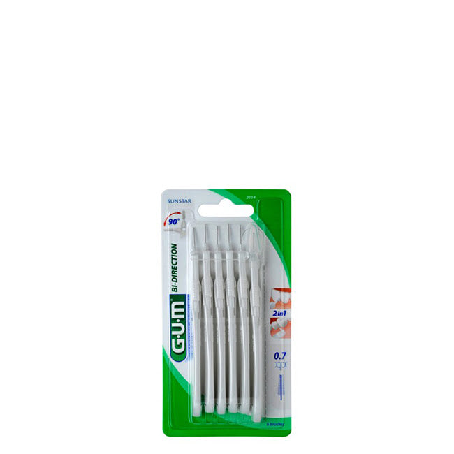 Cepillo interdental bidireccional GUM 0,7 mm x6