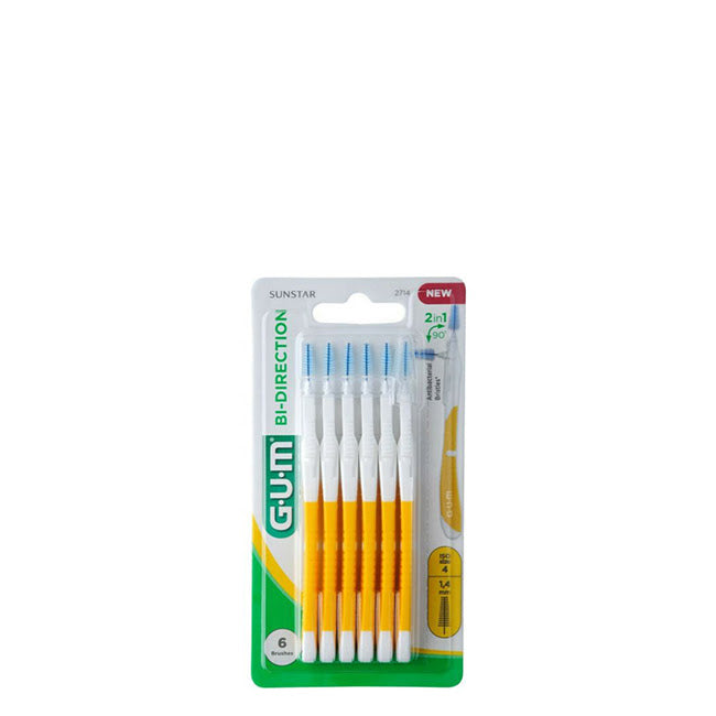Cepillo interdental bidireccional GUM 1,4 mm x6