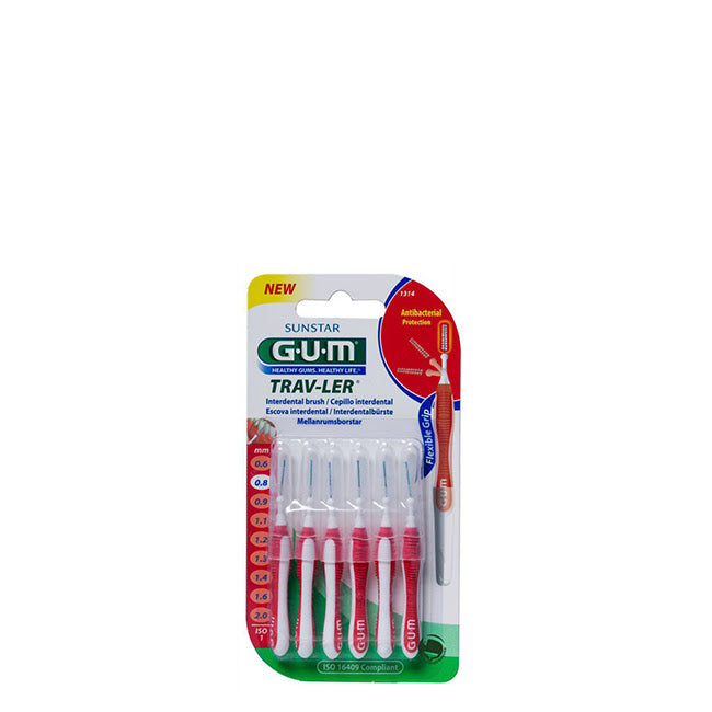 Cepillo GUM Trav-Ler 1314 x6