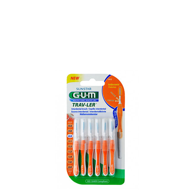 Gum Trav-ler Interdent 1412 0,9mm 6 Unidades