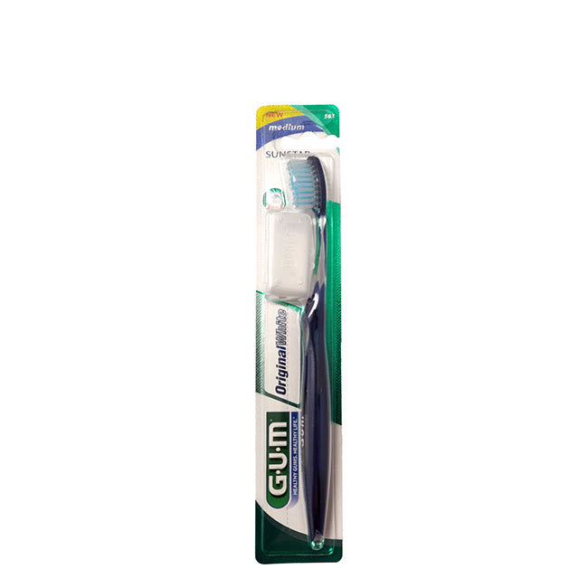 Cepillo de dientes GUM Original Blanco Mediano 563