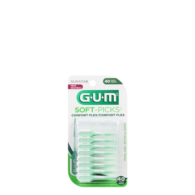 GUM Soft Picks Comfort Flex Palitos Dentários x40